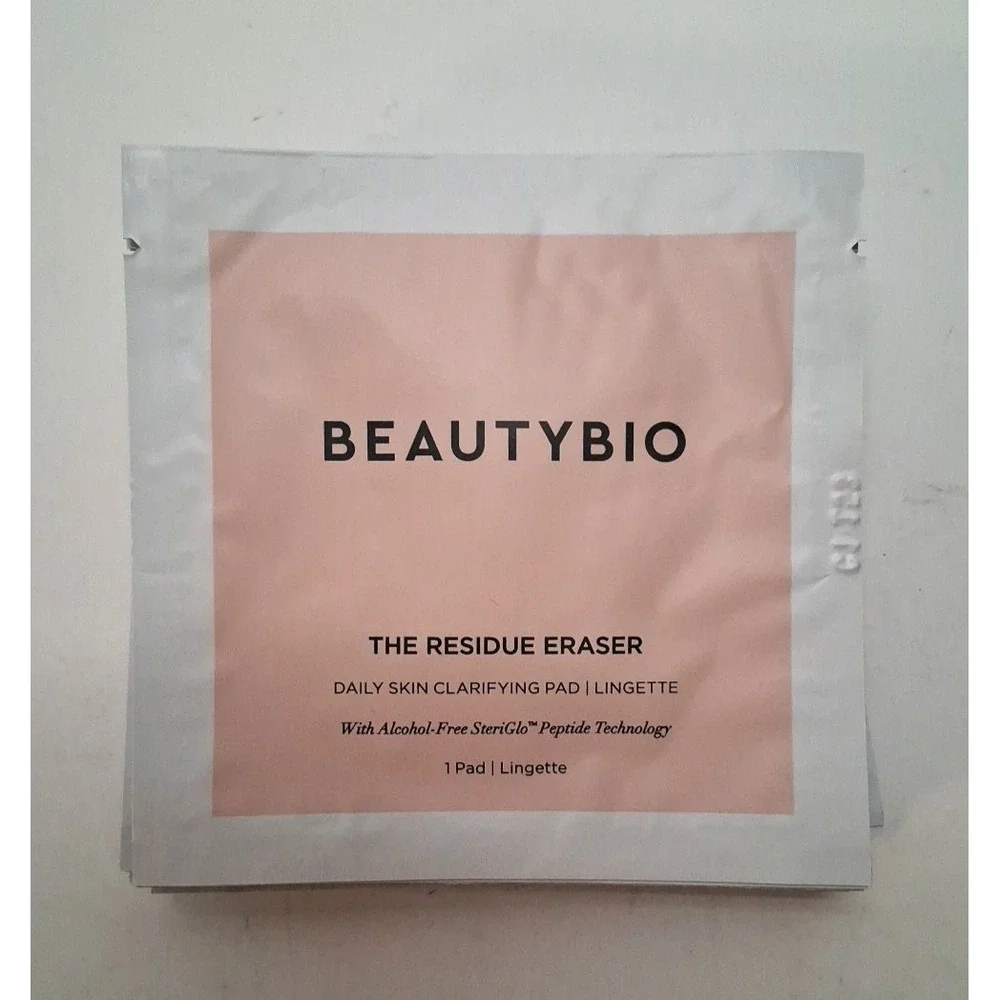 BeautyBio The Residue Eraser 20 Count Clarifying Pads New Free Shipping
